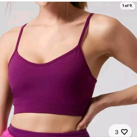 Athleta Other - Athleta Renew Bra Size Small D-DD Exotic Fuchsia Light Impact NWT Yoga Pilates